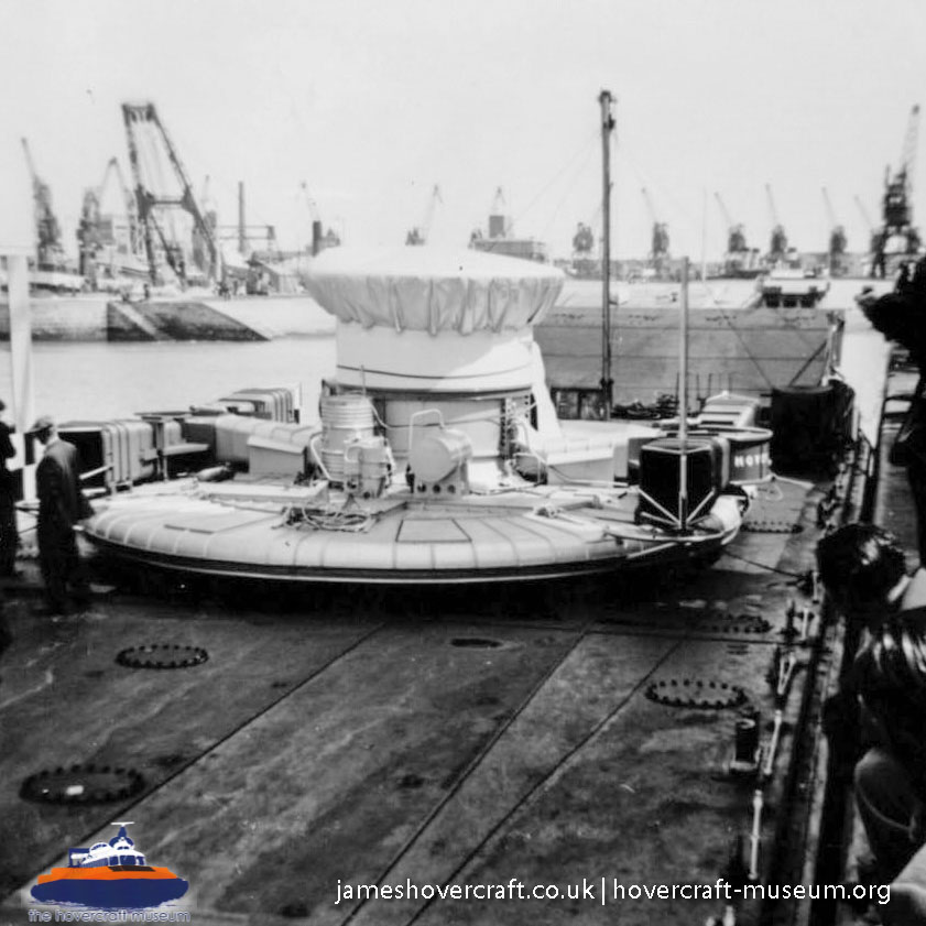 SRN1 world record cross-channel attempt -  (credit: The <a href='http://www.hovercraft-museum.org/' target='_blank'>Hovercraft Museum Trust</a>).